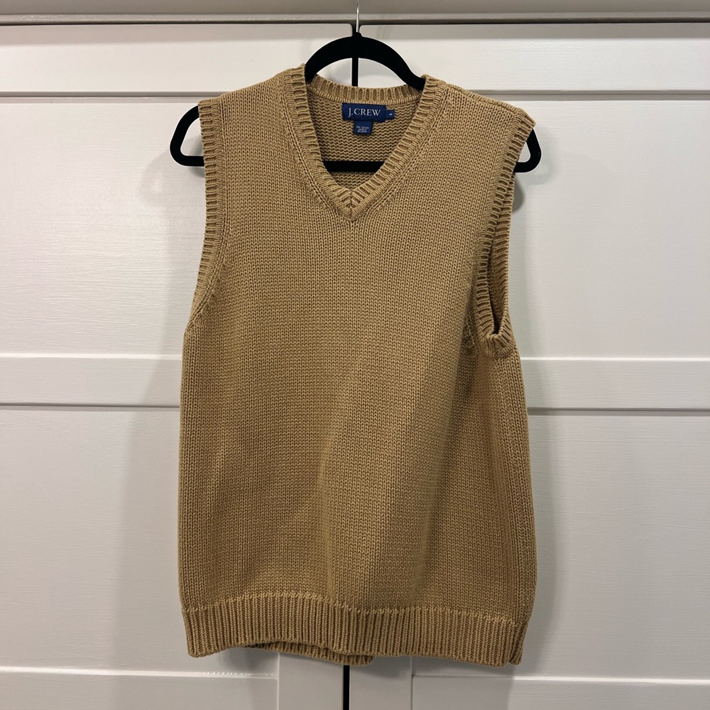 J. Crew Men's V-Neck Vintage Sweater Vest